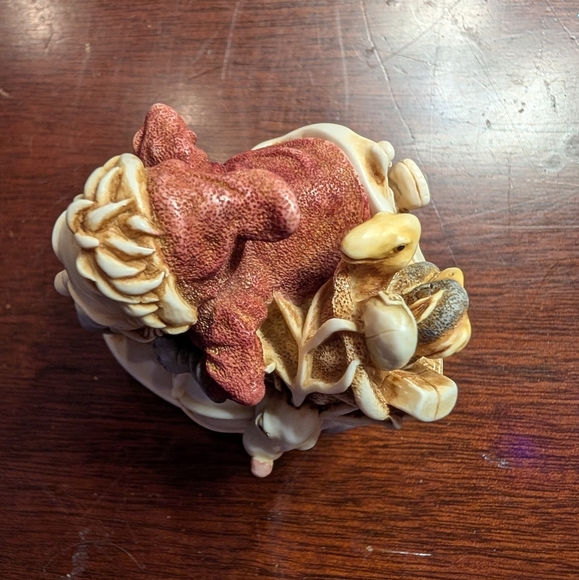 Harmony Kingdom "King of the Road" Santa On A Motorcycle Made in England - Picture 7 of 9